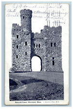1907 Bancroft Tower Worcester Massachusetts MA Posted Antique Postcard picture