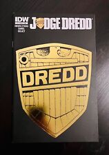 Judge Dredd #1 Nelson Daniel Subscription Gold Foil Variant IDW Bagged/boarded picture