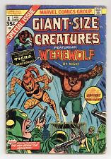 Giant Size Creatures #1 GD 2.0 1974 picture