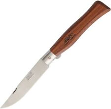 MAM Brown Beechwood Hunters Linerlock Folding Knife Pocket Folder - 2060-W-BOX picture