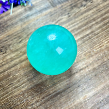 435g Top Quality Green Fluorite Ball Quartz Crystal Healing Sphere Reiki stone picture