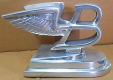 Polished Aluminium Flying B BENTLEY Hood Emblem Mascot - Deskstand picture