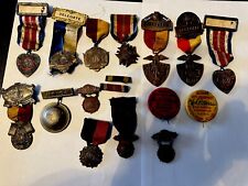 Spanish American War Delegate Medals. Military Order Of The Serpent Badges picture