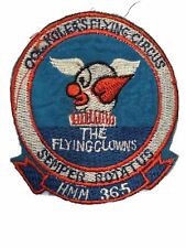 Vietnam War Patch Flying Circus HMM 365 Helicopter Gunships Military Badge Vtg picture