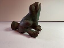 Antique Cast Iron Frog Water Sprinkler  picture