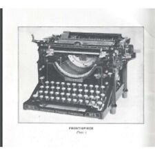 How To Repair Rebuild & Adjust Underwood Typewriter 1920 Service Manual bound picture