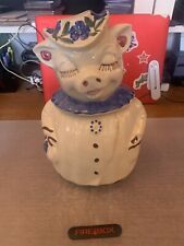 Vintage Winnie Cookie Jar Shawnee USA Pottery - Repaired *READ* picture