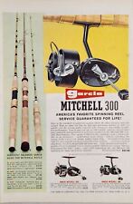 1962 Print Ad Garcia Mitchell 300 Fishing Reels & Balanced Rods New York,NY picture