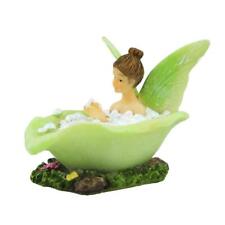 Miniature Fairy Garden Fairy Soaking in Green Bathtub - Buy 3 Save $5 picture