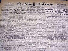 1936 JAN 18 NEW YORK TIMES - RUDYARD KIPLING DIES AT AGE OF 70 - NT 2060 picture
