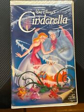 Vtg Disney Classic CINDERELLA VHS #410 Black Diamond 1988 SEALED UNOPENED picture