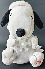 GEMMY ANIMATED PEANUTS SNOOPY WITH LIGHT UP SNOWFLAKE  picture