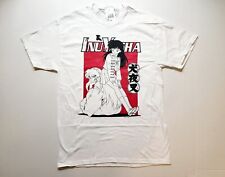 Inuyasha Anime T-Shirt White Red Men's Size Med NEW picture