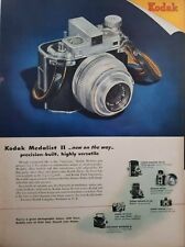 Vintage 1946 Kodak Medalist Camera Print Ads Ephemera Wall Art Decor picture
