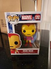 Funko Pop Marvel Holiday Iron Man With Bag Pop Vinyl Figure #1282 picture