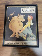 Colliers Vintage 1945 Framed Advertisement Verii Gaiit picture