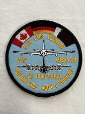 VTG ATG ‘90-‘91 ALCE LAHR GERMANY Air Support 3’x 3’ Patch Brand New picture