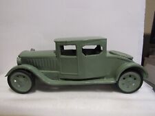 ANTIQUE SCHIEBLE DAYTON TOY CO 1920'S PRESSED STEEL HILL CLIMBER TOY CAR COUPE picture