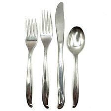 4 Piece Stainless by International TRADEWINDS JAMAICA (1 Spoon 2 Forks 1 Knife) picture