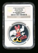 2014 NIUE $2 DISNEY MINNIE MOUSE CHARACTER NGC PF70 UC COIN W/ COA             m picture