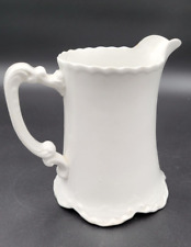 Antique Homer Laughlin Farmhouse Ironstone pitcher white                    66 picture
