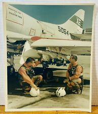 DOUGLAS A-4 EX-5 SKYHAWK NAVY PILOT CLARK - NAVY PILOT WARD XE 5064 picture