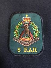 8th batallion Royal Austrailian Regiment Vietnam Patch 8 RAR CR1 picture