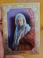 1995 SkyBox Mortal Kombat Movie Promo Gold Foil Lord Raiden Stamped Sample Card picture