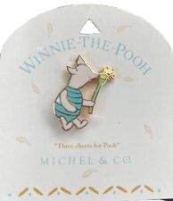 Vintage 1990 Winnie The Pooh  Pin - Piglet #8004 Michel & Co Walt Disney Company picture