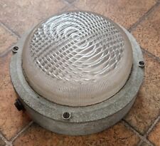 Large Vintage Industrial Bulkhead Light (Reclaimed, Architectural, Salvage) picture