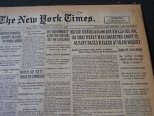 1930 AUGUST 13 NEW YORK TIMES - MAYOR DENIES $10,000 GOT EWALD HIS JOB - NT 5620 picture