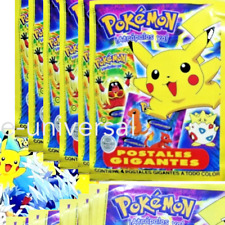 25 PACKS - GIANT POSTCARDS Photocards POKEMON Navarrete year 2000 picture