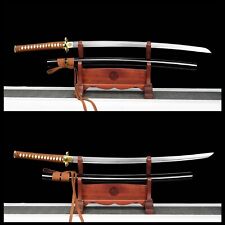 Rurouni Kenshin Katana Unique Reversed Blade Damascus Steel Japanese Sharp Sword picture