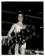 LG55 1965 Original Photo MARY FRANCES KELLY MISS AUTOMOTIVE WORLD BEAUTY PAGEANT picture
