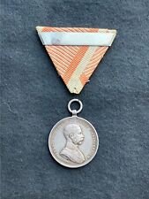 Austria Bravery Medal 2nd Class WWI - TAUTENHAYN Maker 'A' silver stamp picture