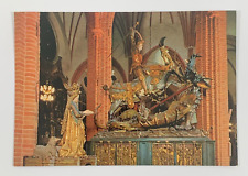 Cathedral Saint George and the dragon Bernt Notke Stockholm Sweden Postcard picture