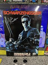 T2 Linda Hamilton Signed Autographed Terminator 2 9x12 Folder PSA/DNA picture
