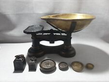 Antique J. Garland & Co. Birmingham Victorian Scale c1900 With Weights Cast Iron picture