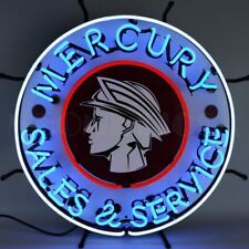 Mercury Sales And Service Business Neon Sign Decor Neon Light Sign 24