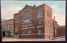 Vintage Postcard 1917 Independent Order of Odd Fellows Building, Anderson IN picture
