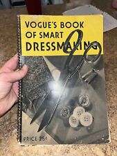 Antique Vogue’s Book Of Smart Dressmaking-1936 picture