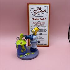 The Simpsons, Misadventures of Homer: “Nuclear Treats” Hamilton Collection COA picture