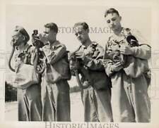 Press Photo Four cadets from New York area in training at Mitchel Field, NY picture
