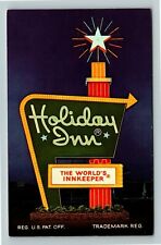 Alvin TX-Texas, Holiday Inn, Advertising, Vintage Postcard picture