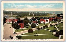 Fort Monroe, VA - View of Fort Monroe - Officers Quarters - Vintage Postcard picture