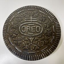 Vintage Giant Oreo Cookie Tin Storage 1993 Nabisco Cookie Empty Container picture