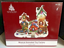 Enchanted Forest Animated Toy Factory 289-1041 Train Lighted Original Box picture