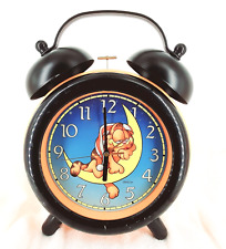 Vintage Sunbeam Garfield Clock “sweet dreams clock” Keeps Time Has Alarm WORKS picture