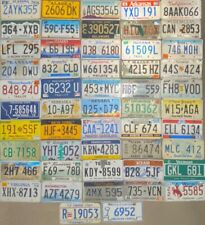 50 State Set USA License Plates + Wash DC & Am Samoa - Budget / Craft Condition picture
