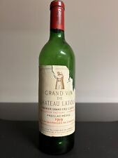 Rare Château Latour  1959 Empty Wine Bottle. picture
